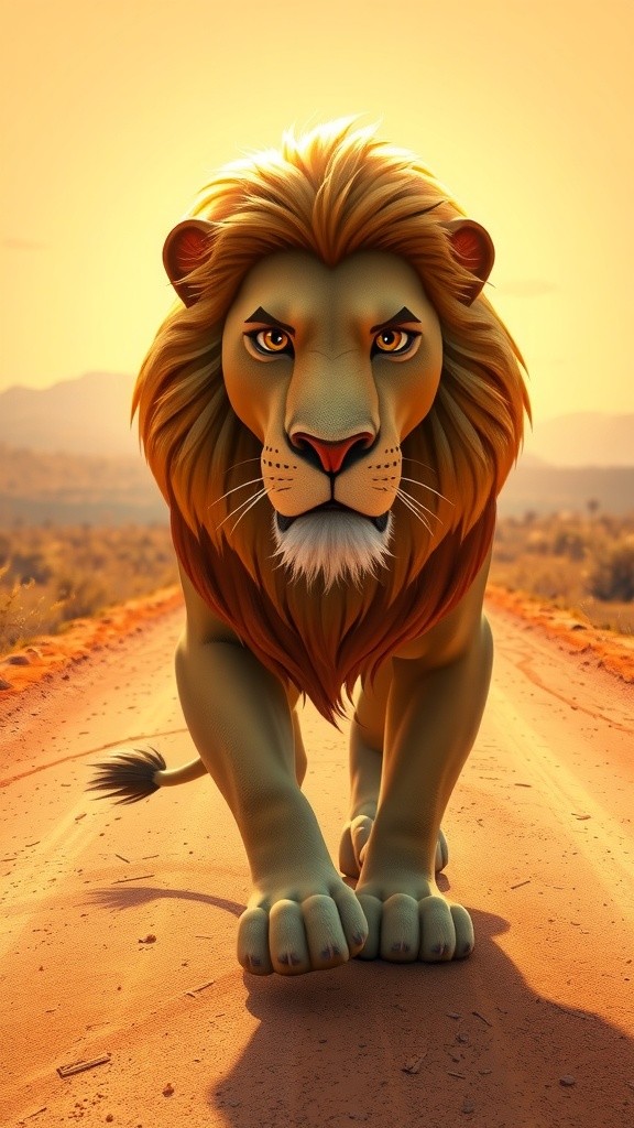 The Hopeful Lion (copy)