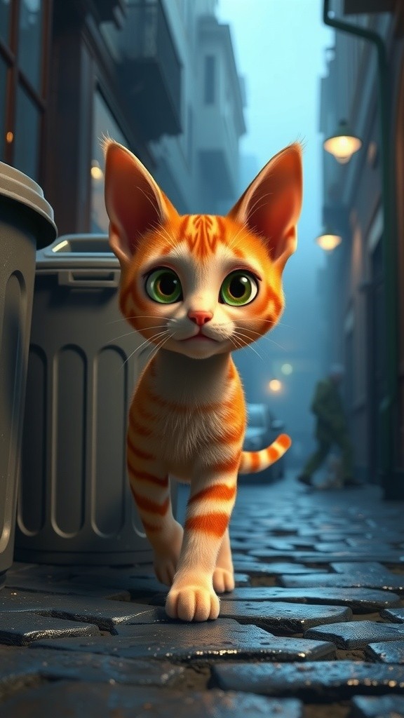 A Kitten's Determined Care