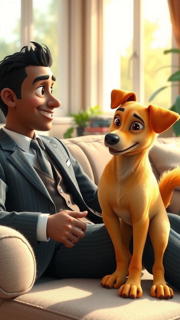 Dog's Delightful Support