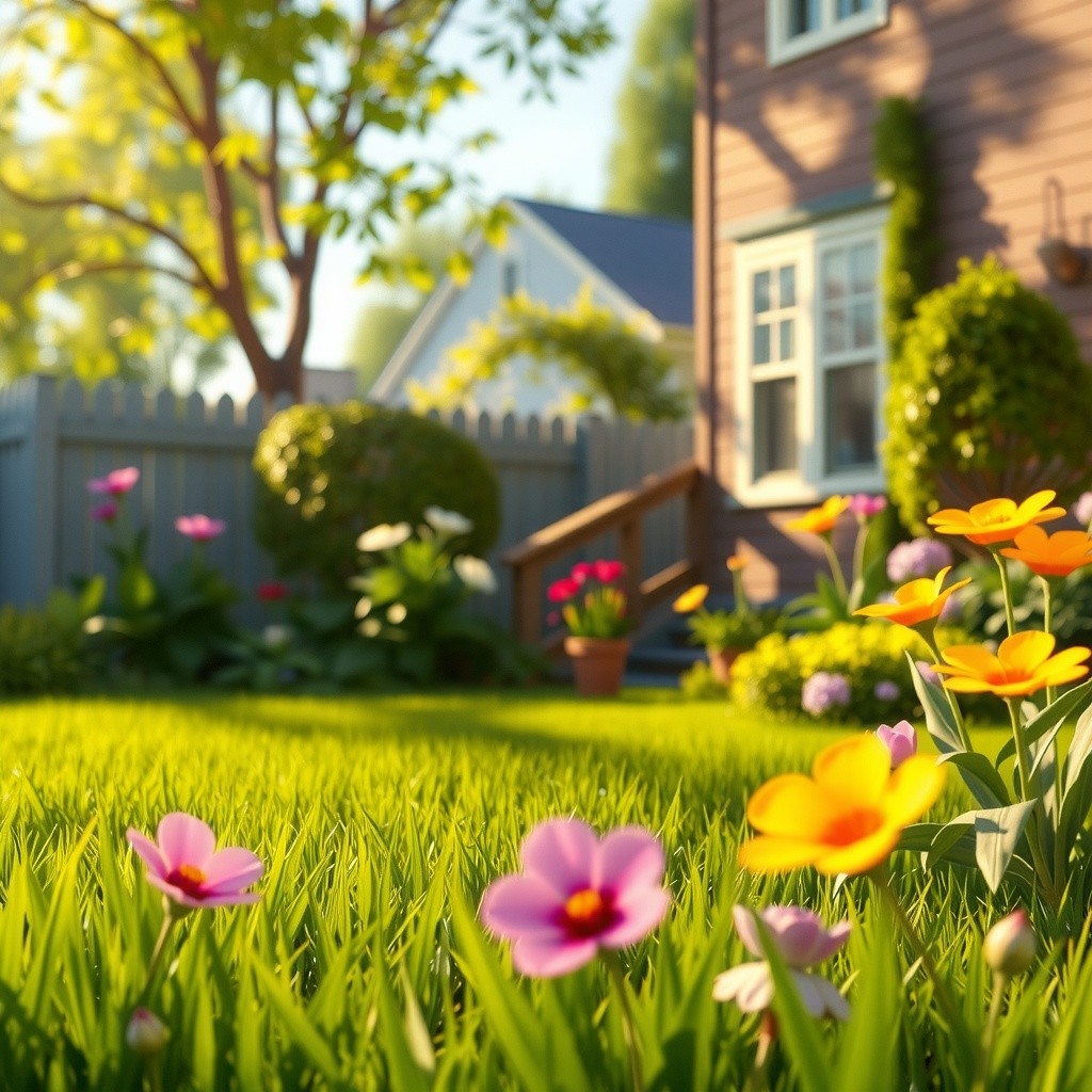 Ray, Rich, Desi, and Mimi's Happy Backyard Playtime