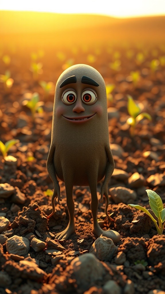 सहजता और ताकत: एक गाजर की कहानी