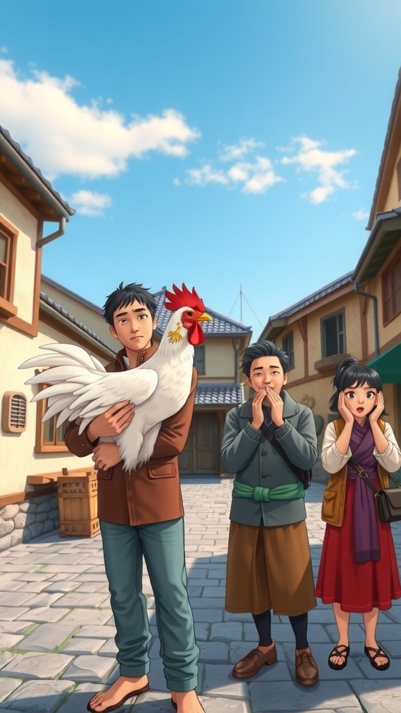 Ayam Ditangkap Polisi Karena Jadi Alarm Ilegal!