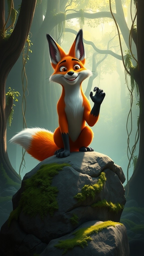 जंगल का इन्फ्लुएंसर!