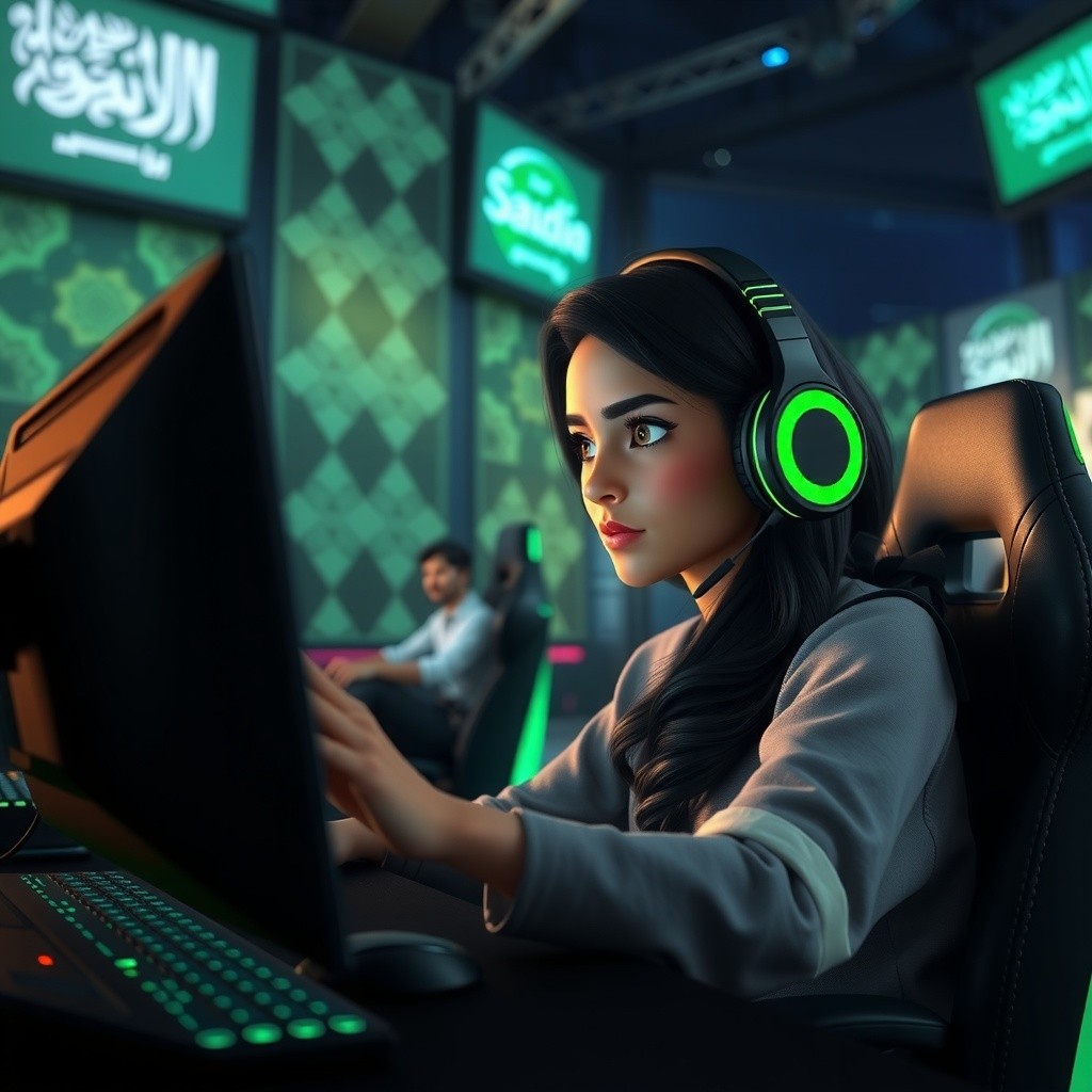 Luna: Pioneering Saudi Women in E-Sports (copy)