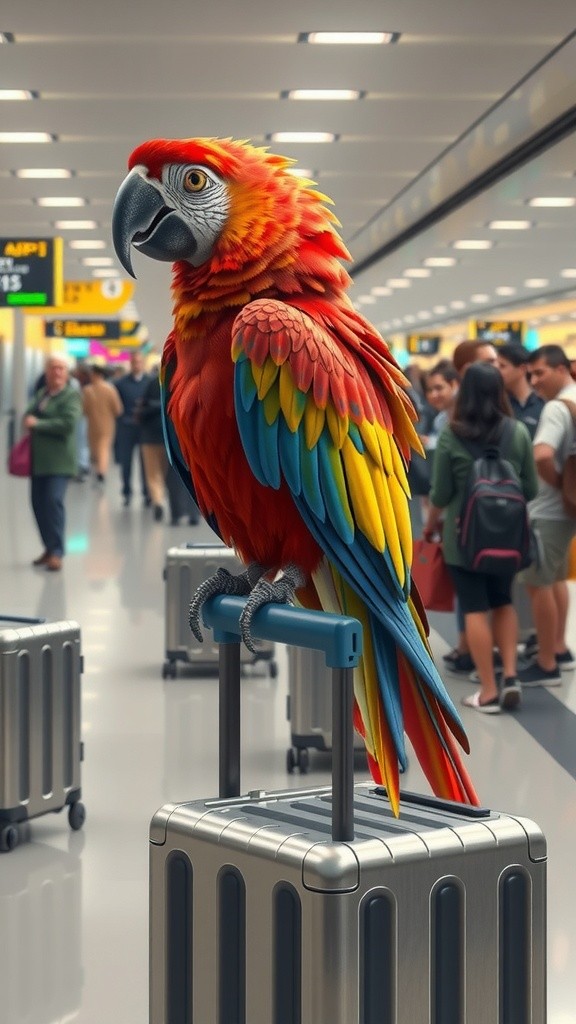 Adventures of a Traveling Parrot