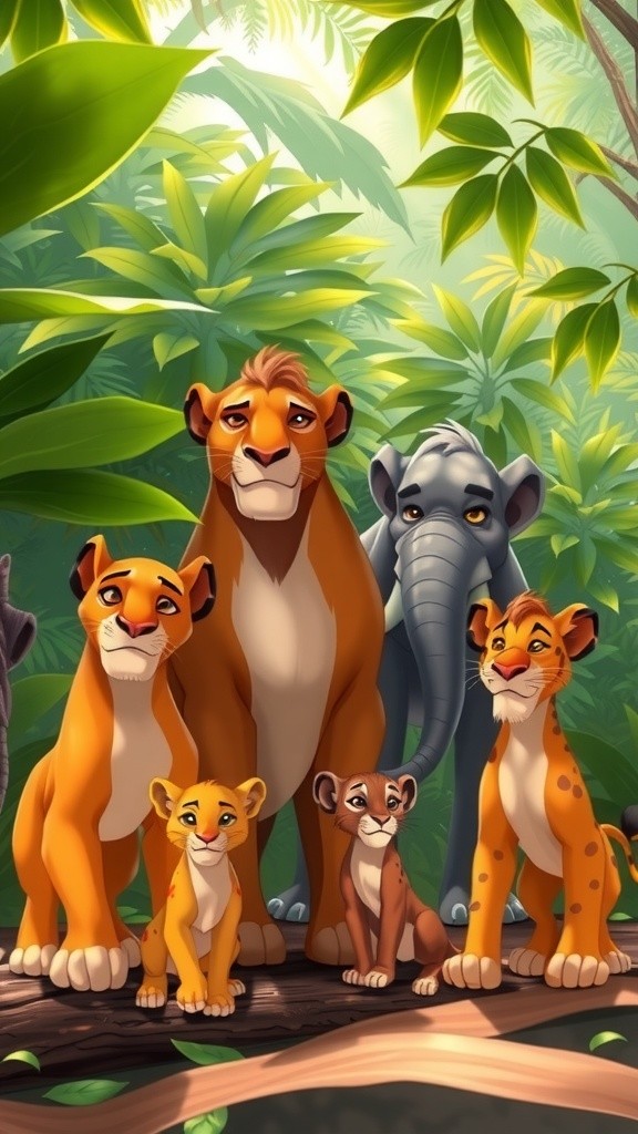 Cool Jungle Friendship