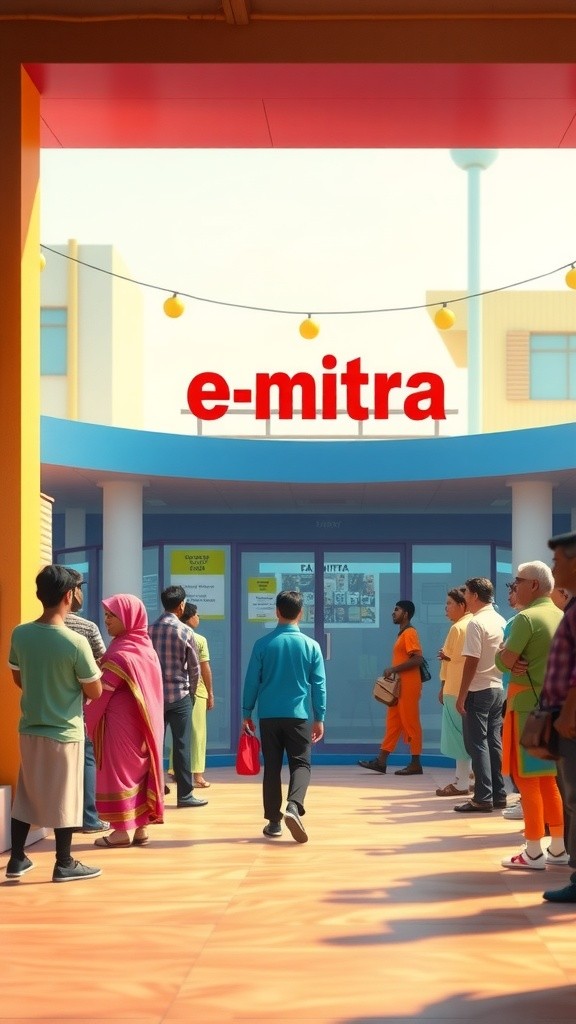 ई-मित्र बैंकिंग सीएससी सेंटर जालमपुरा