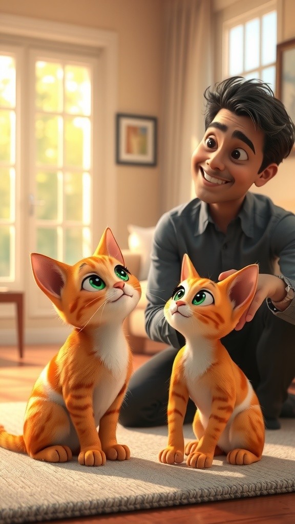 A Feline Friend's Comfort