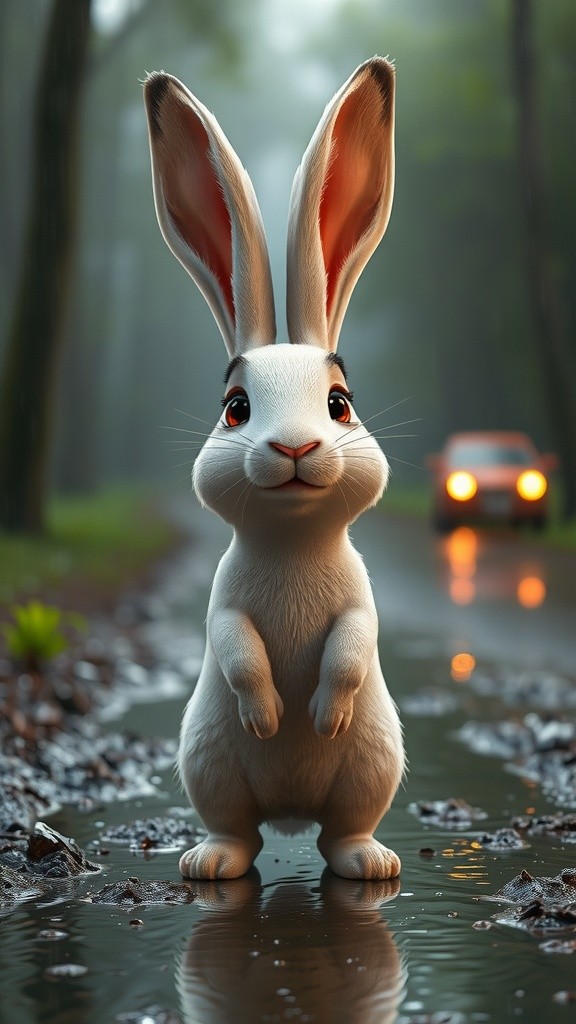 The Small Rabbit's Triumph