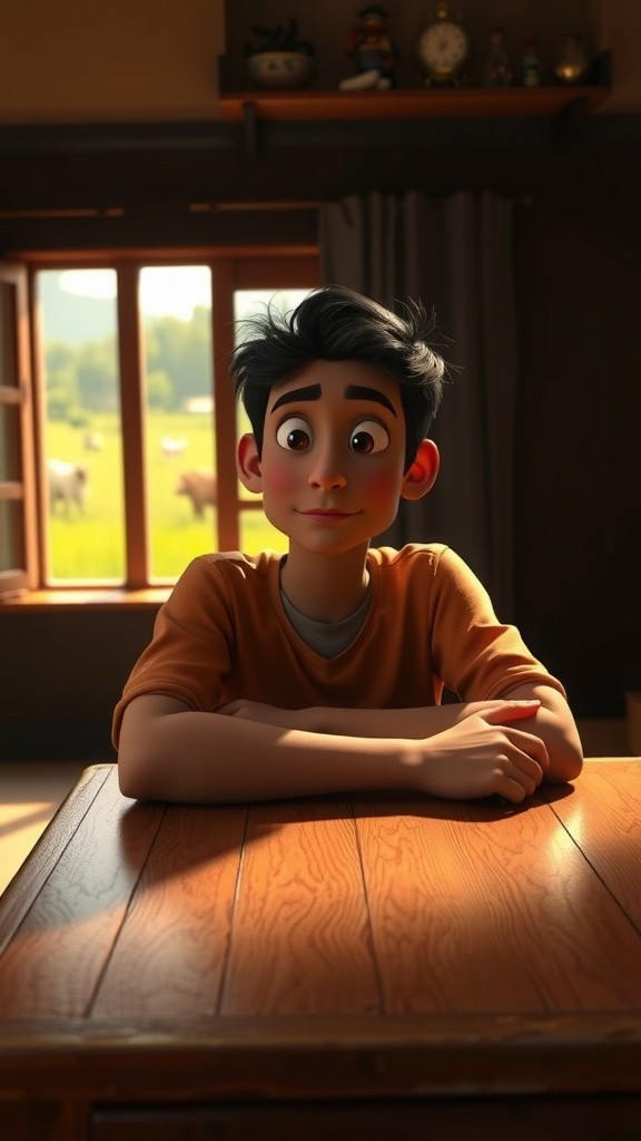 علی کی دیہاتی زندگی