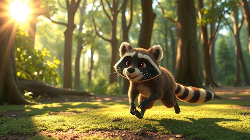 Petualangan Rafi si Rakun: Bersih-Bersih Sungai dan Menanam Pohon