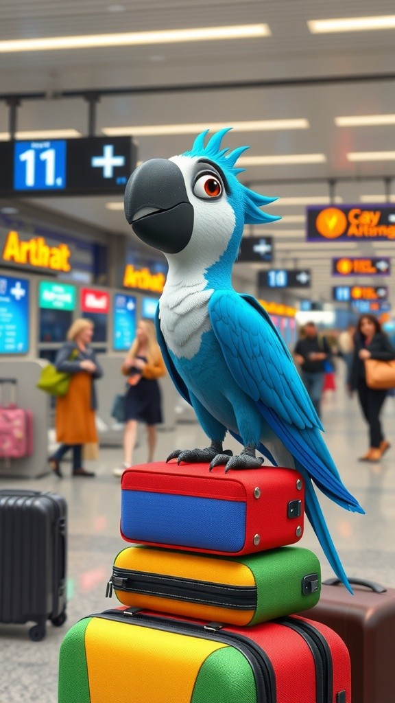 Traveling in Style: The Parrot's Pack