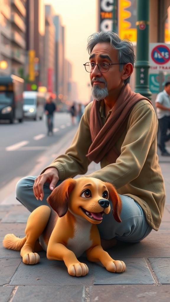 Ekjon Rasta-ghate Thaka Nishsho Kukurer Kotha