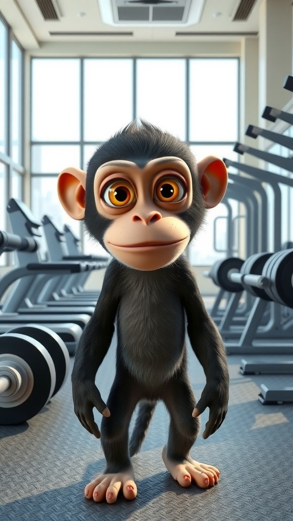 Monkey Gym Workout!