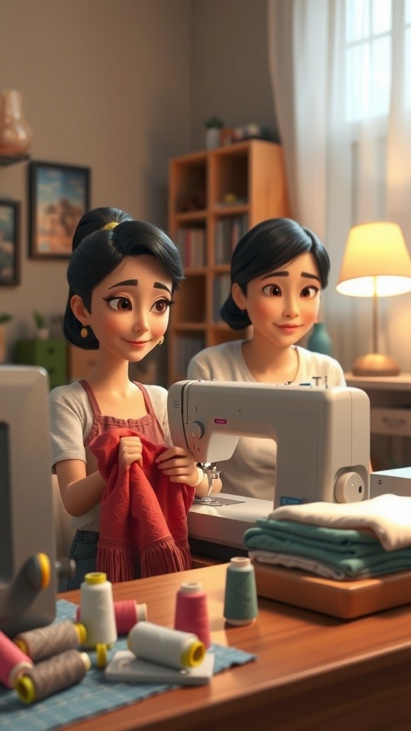 The Mysterious Sewing Machine