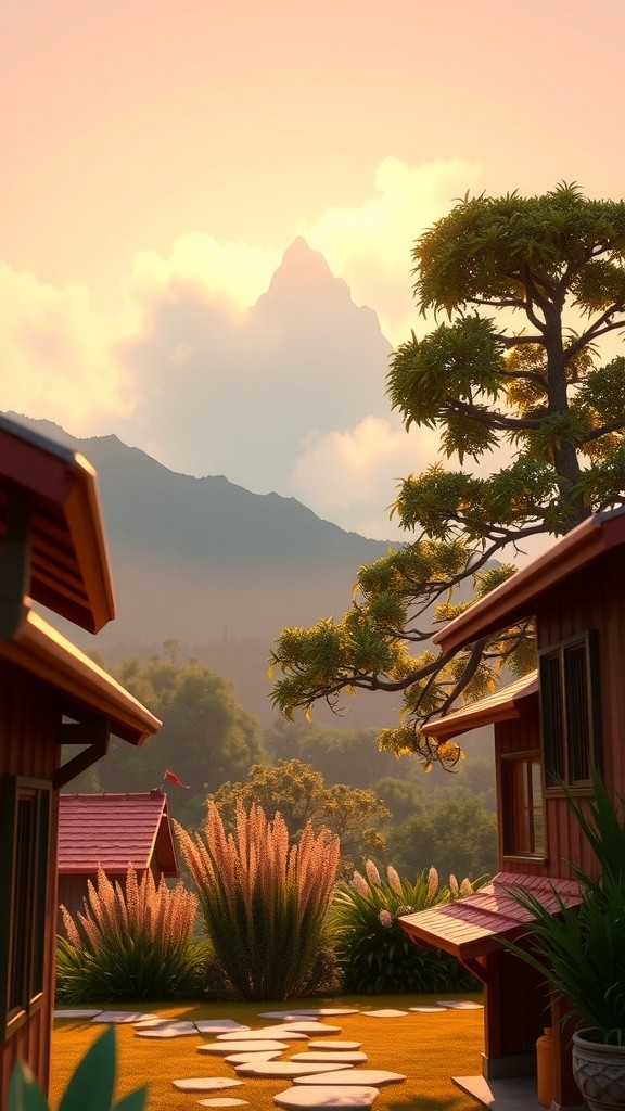 Evakuasi di Desa Lereng Sari