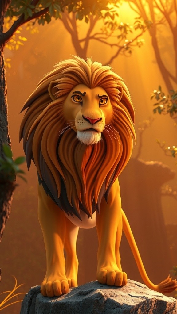 शेर और शेरनी की कहानी