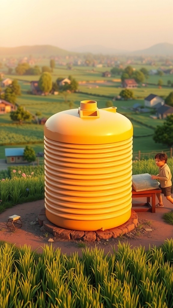 गाँव में खुशियों का पानी