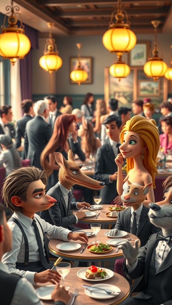 Whiskers the Cat Waiter