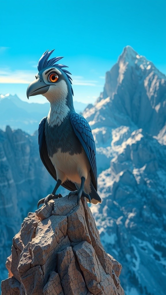 The Story of Sky: A Majestic Bird
