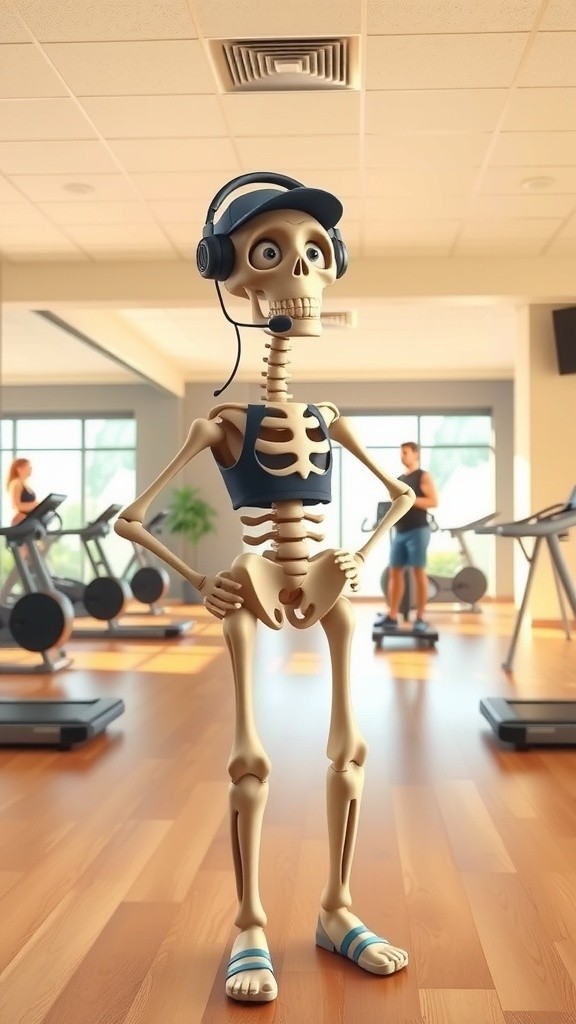 100 Days of 50 Squats: Benefits and Tips from Bones the Skeleton