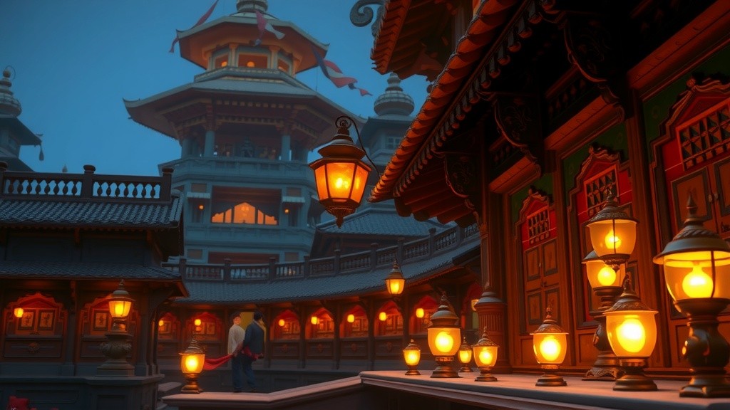 Divine Encounter in the Royal Palace