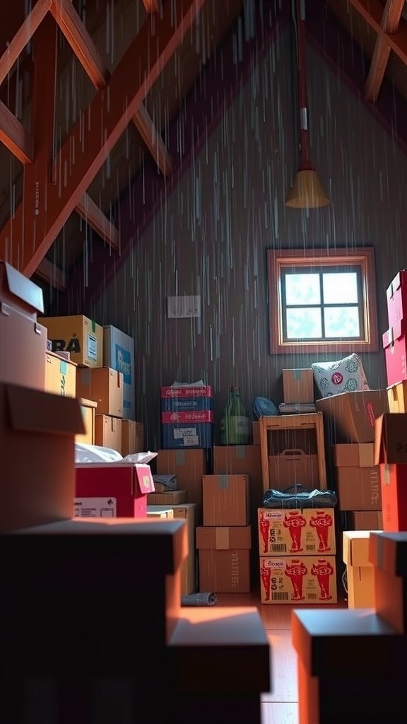 Kejadian Tak Terduga di Loteng saat Hujan