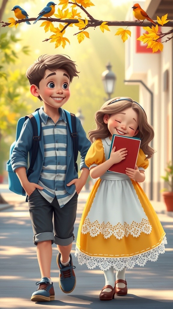 Tommy and Chari: Learning is Fun!