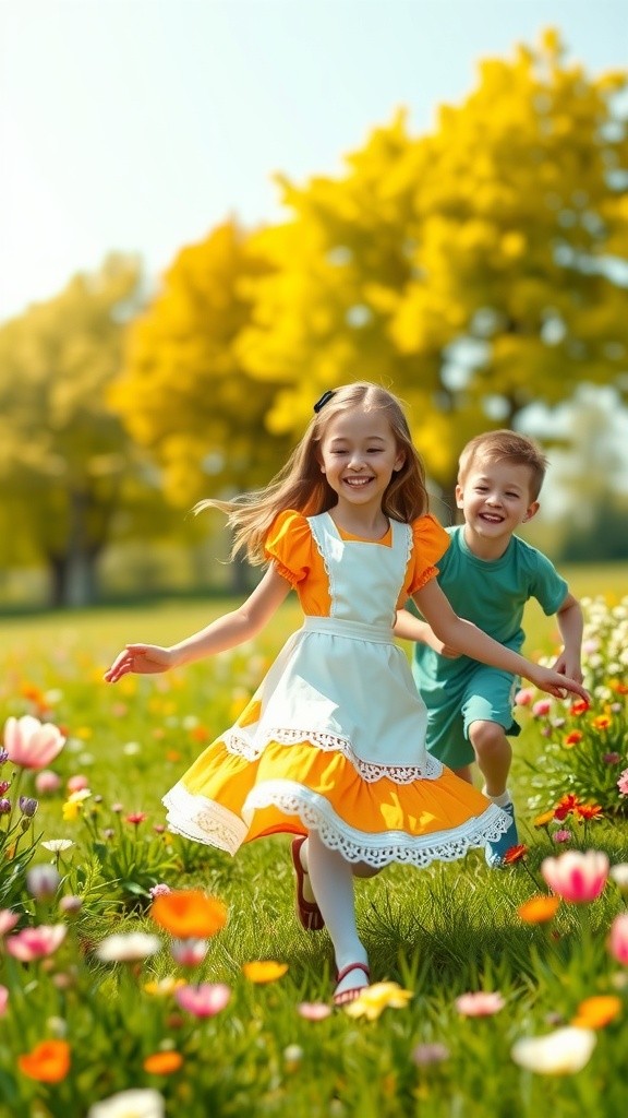 Joyful Day in Cartoon Land