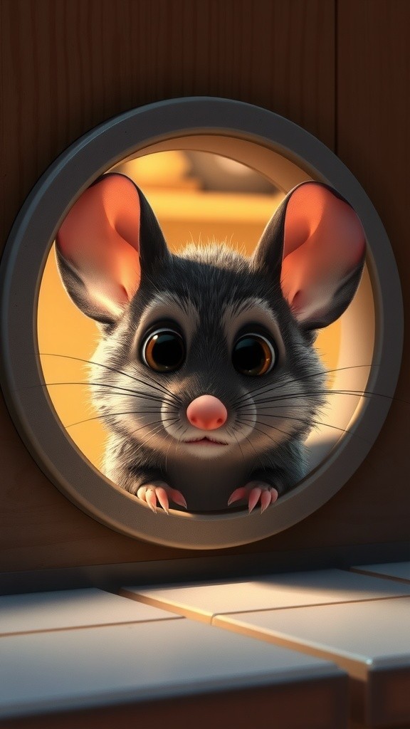 Meet Nibbles: The Adorable Little Mouse!