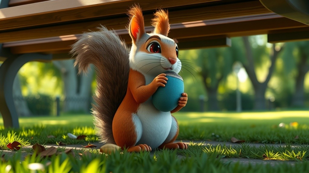 Barnaby's Big Blue Nut