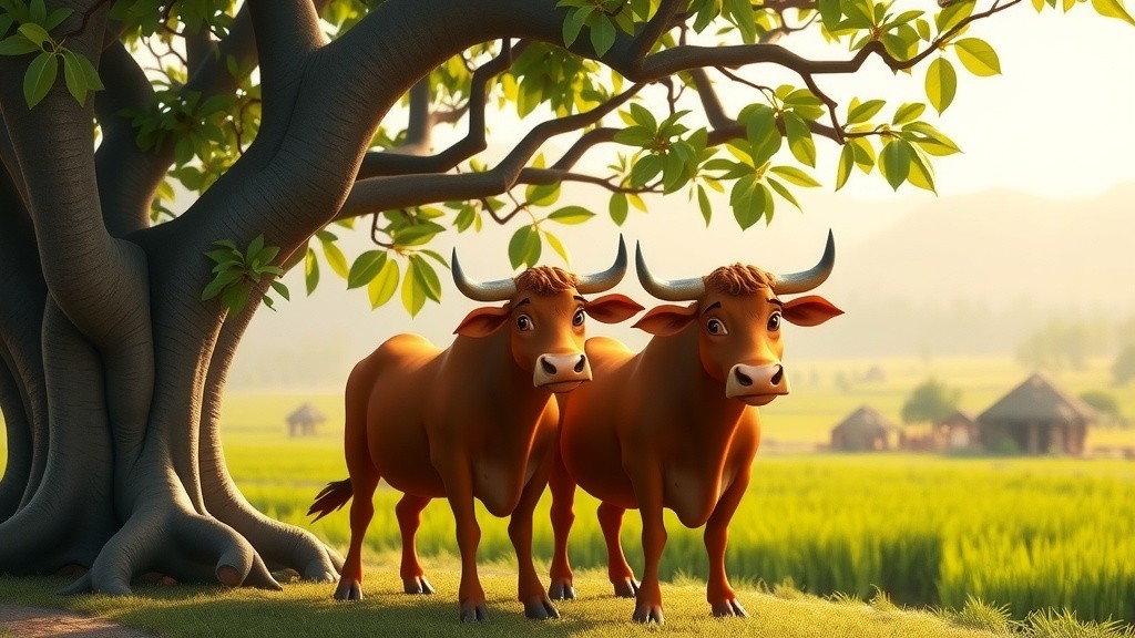 दोस्तों की लड़ाई और शेर का धोखा