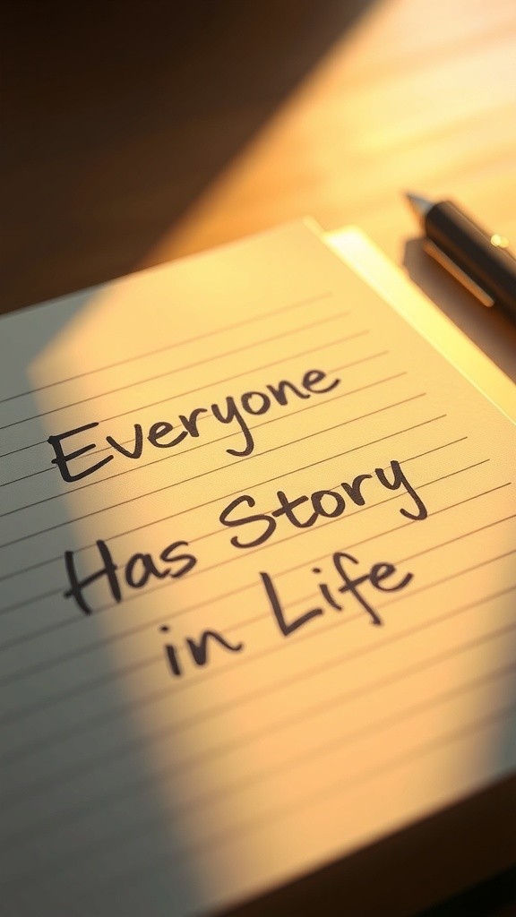 Everyone Has a Story in Life