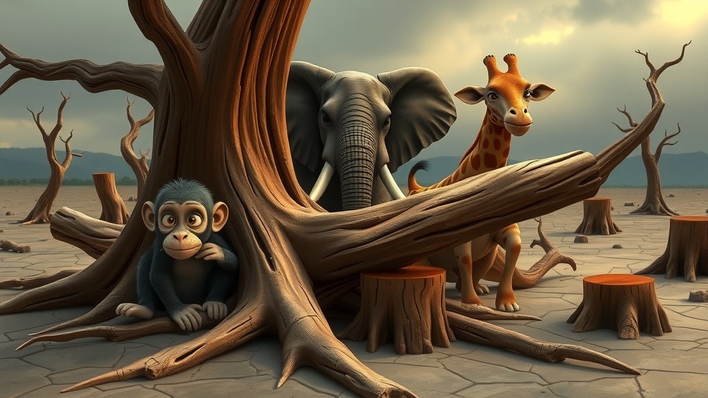 जंगल का अंत: एक छोटे बच्चे की कहानी