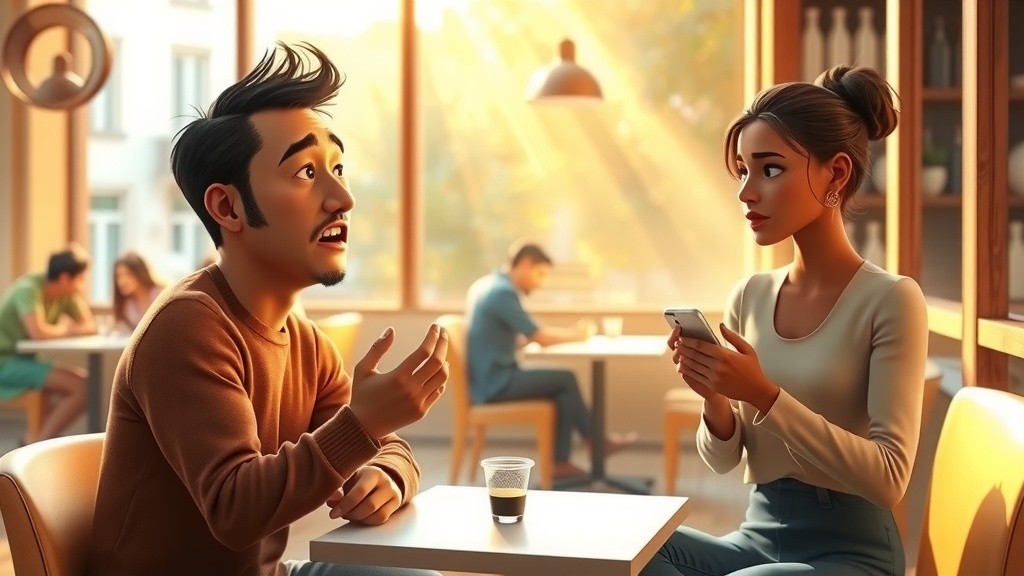 David's Dilemma: Starting a Conversation with Amina