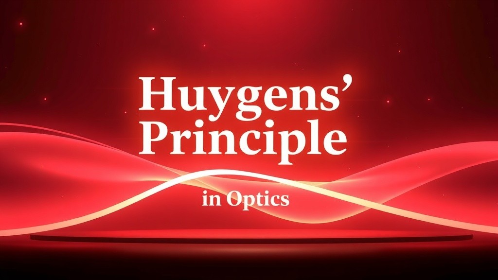 Huygens' Principle in Optics