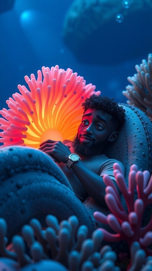 Serene Depths: A Journey Through Underwater Dreams