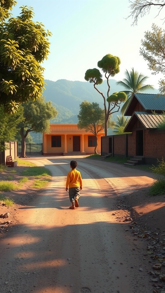 Meera's Journey: The Light of Education