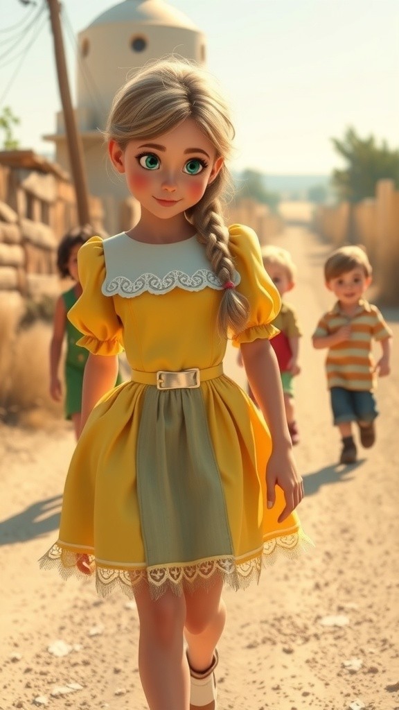 Children Preaching Jesus Between Villages