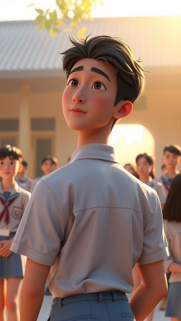 Raka, Siswa Paling Rajin di SMA Harapan Bangsa