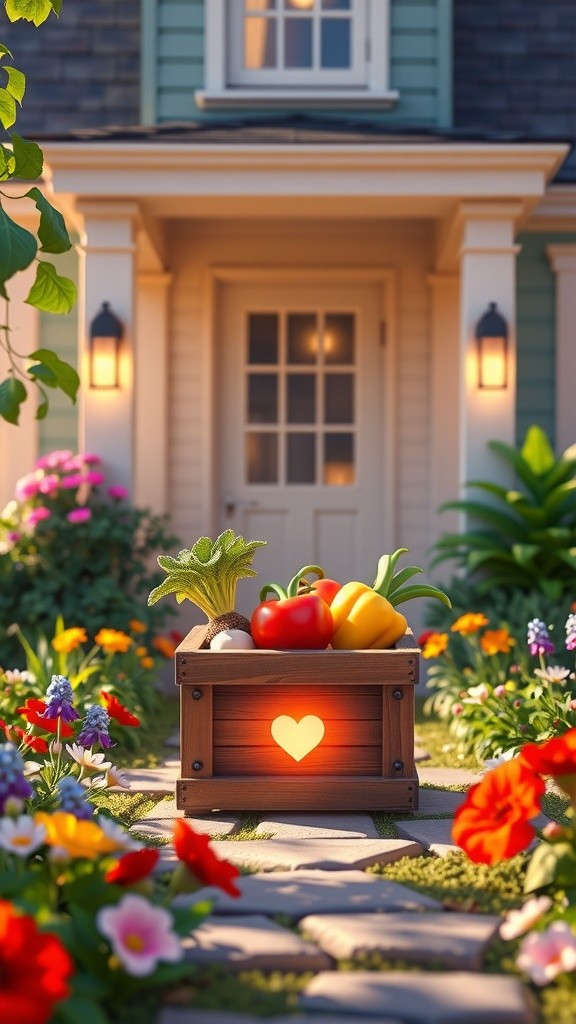 Sayur Ajaib dari Kotak