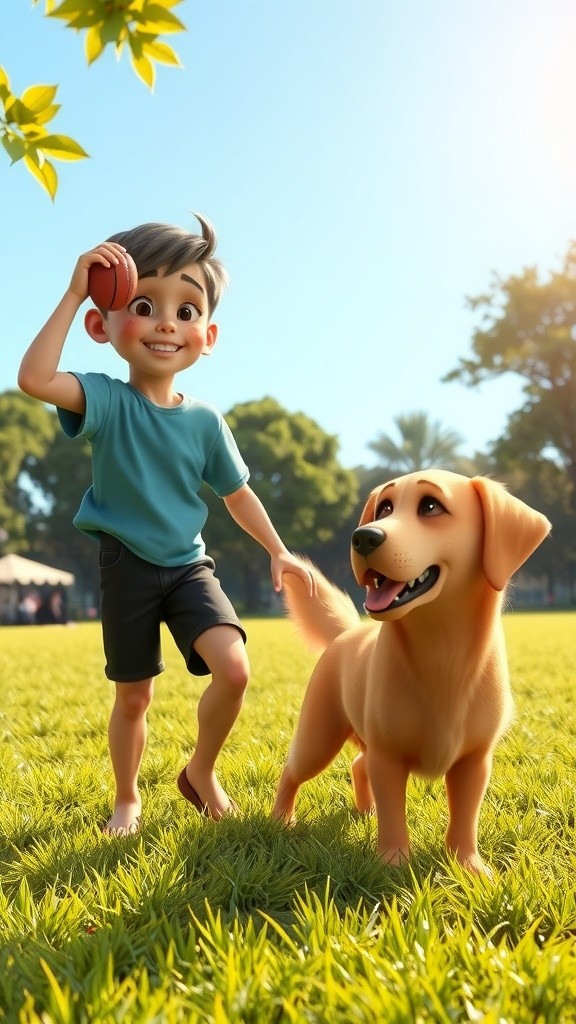 Heroic Dog Rescues Boy from Fire