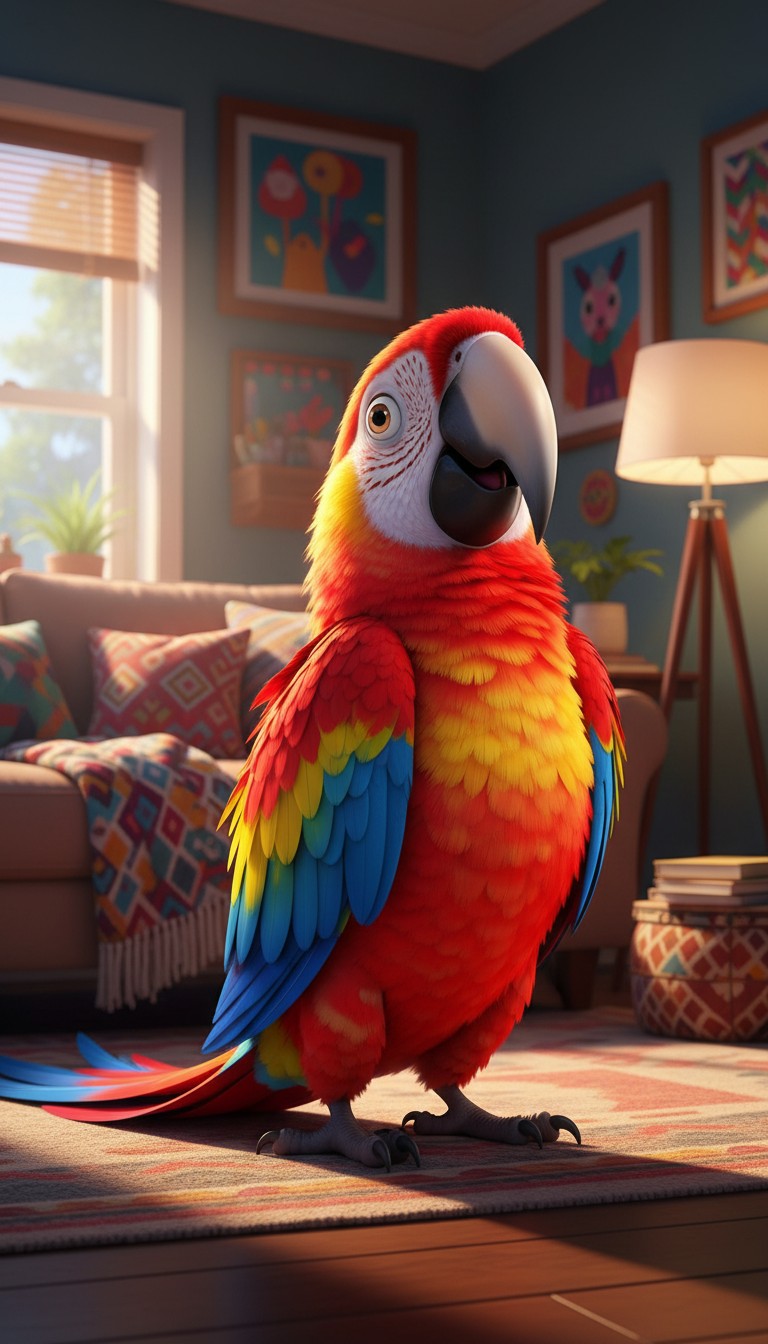 Parrot's Fashion Show