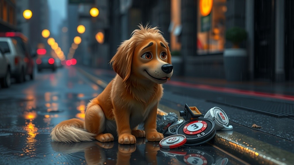 एक भूखे पिल्ले की कहानी