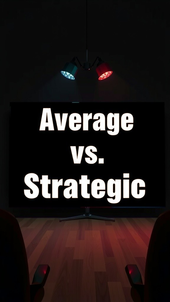 Average vs Strategic: Study Smart!