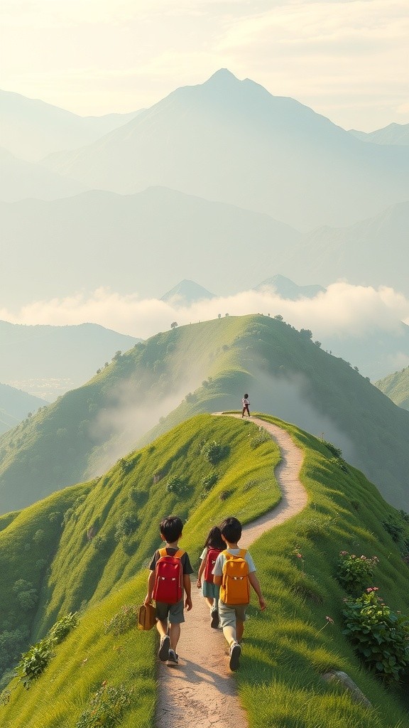 Pembangunan SMK N 1 Kotaagung Timur untuk Anak-Anak di Pegunungan
