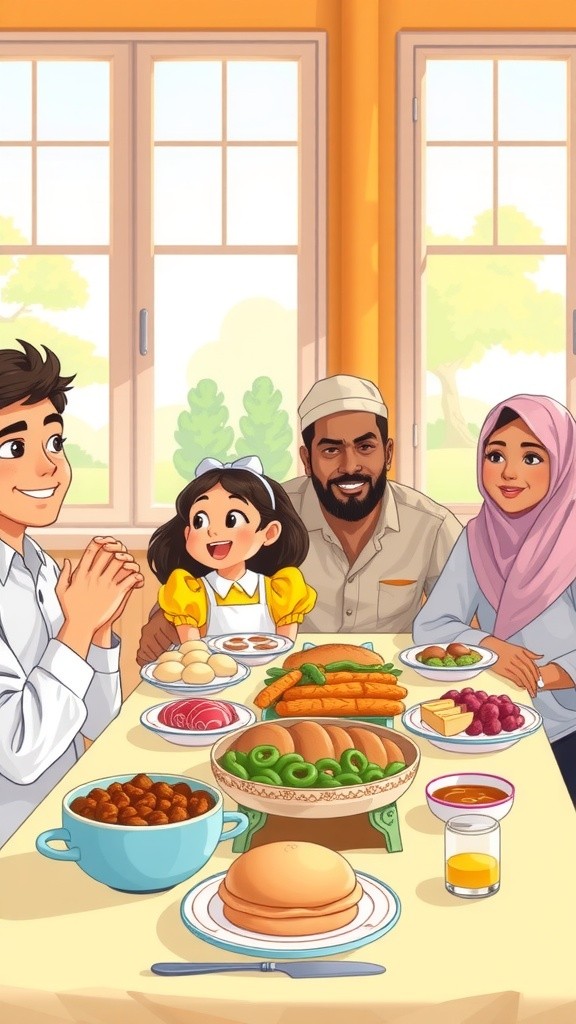 Ramadan Food Fight Fun!