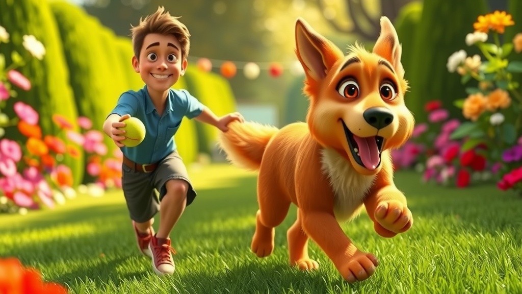 Timmy and Max: A Day of Fun and Tricks!