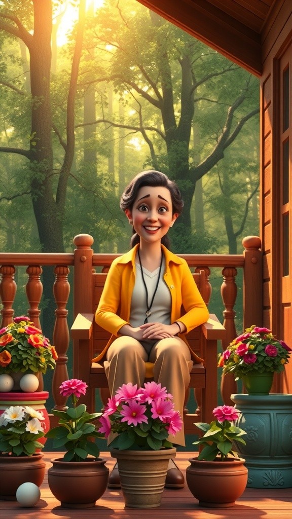 मौसी का सुंदर बगीचा