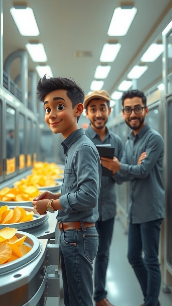 আলুর চিপসের ridges কেন থাকে?